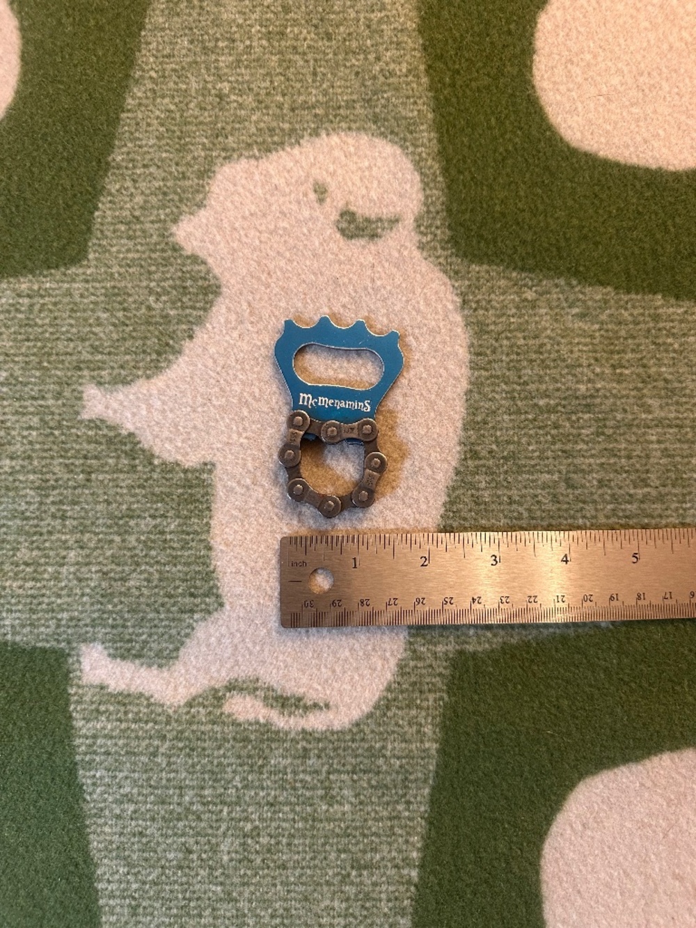 McMenamin’s- bike chain-bottle opener